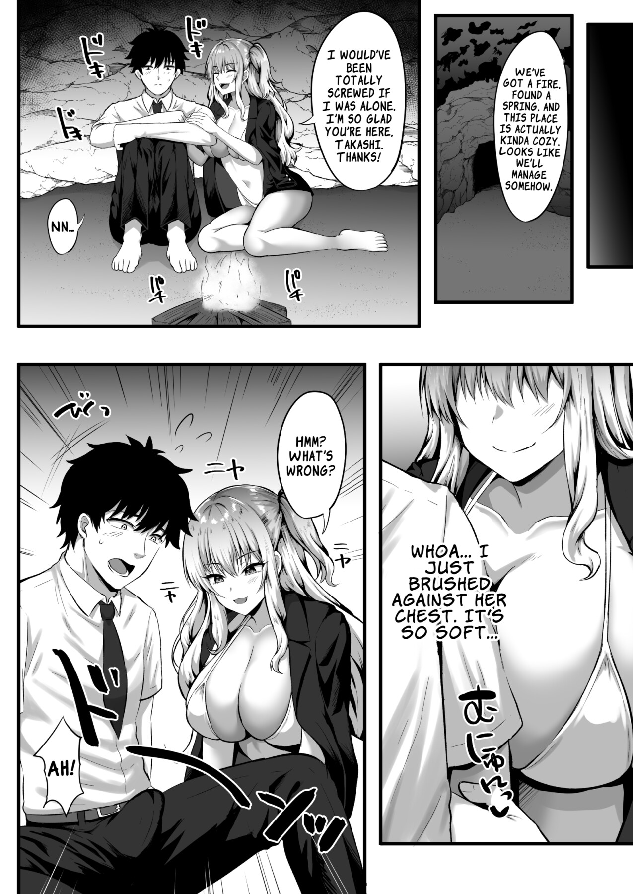 Hentai Manga Comic-The Gal and My Stranded Diary ~Our Lovey-Dovey Life Alone on a Desert Island~-Read-7